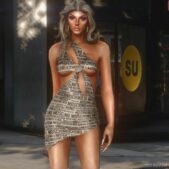 GTA 5 Player Mod: Wilcox Hair For MP Female (Image #2)