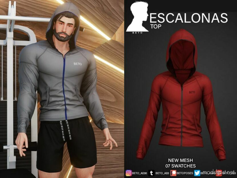 Sims 4 Elder Clothes Mod: Escalonas SET (Featured)