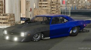 BeamNG Car Mod: 1967 Chevy Camaro Pro-Mod Drag 0.29 (Featured)