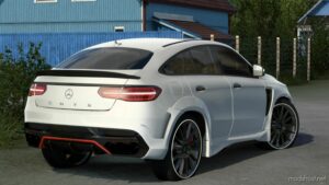 ETS2 Mercedes-Benz Car Mod: GLE COUPE AMG ONYX 1.48 (Image #2)