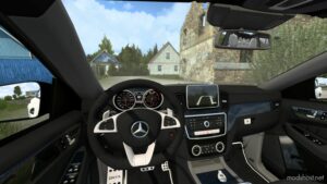 ETS2 Mercedes-Benz Car Mod: GLE COUPE AMG ONYX 1.48 (Image #3)