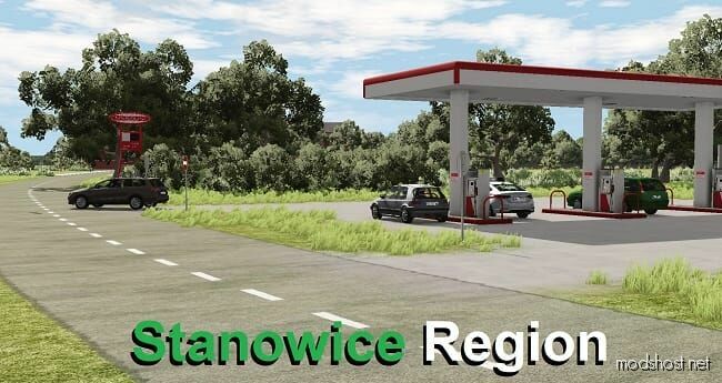 BeamNG Map Mod: Stanowice Region V1.6.5 0.29 (Featured)