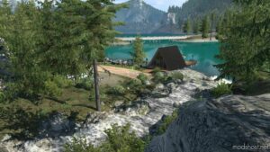 ATS Map Mod: Lake Cabin (A-Frame) 1.47/1.48 (Image #5)