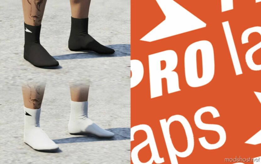 GTA 5 Player Mod: NEW Sports Socks For MP Male & Female (Featured)