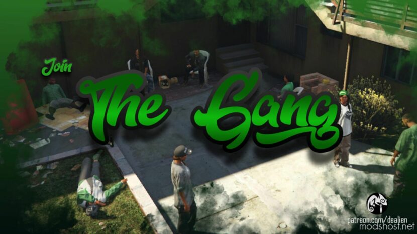 GTA 5 Script Mod: The Gang V1.3 (Featured)