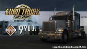 ETS2 International Truck Mod: 9900I By Soap98 V1.4.4 1.48 (Featured)