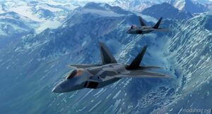 MSFS 2020 Lockheed Aircraft Mod: Martin F-22A Raptor (Image #3)