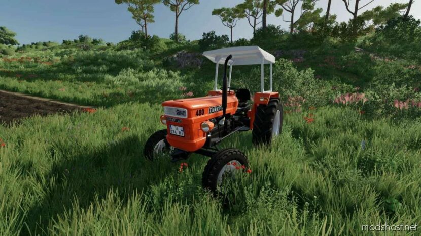 FS22 Fiat Tractor Mod: Turk Fiat 480 (Featured)