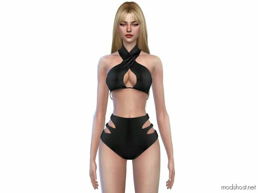 Sims 4 Elder Clothes Mod: Hasna Bikini (Featured)