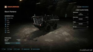 FS22 Amazone Sprayer Mod: Black Pantera (Image #3)