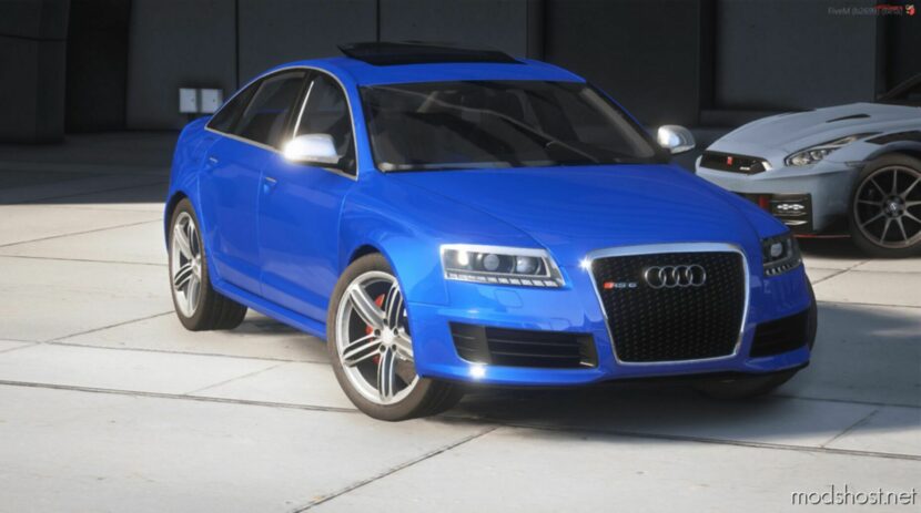 GTA 5 Audi Vehicle Mod: RS6 Sedan 2008 Add-On / Tuning / Fivem / Replace V1.1 (Featured)