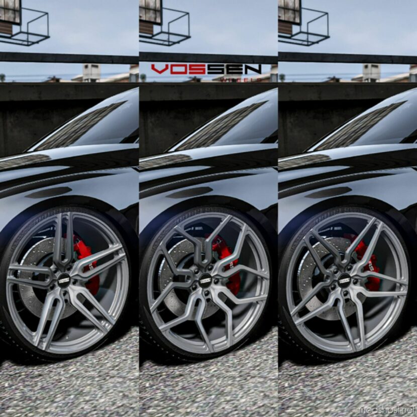 GTA 5 Vehicle Mod: Vossen Pack 4 Wheels Replace (Featured)