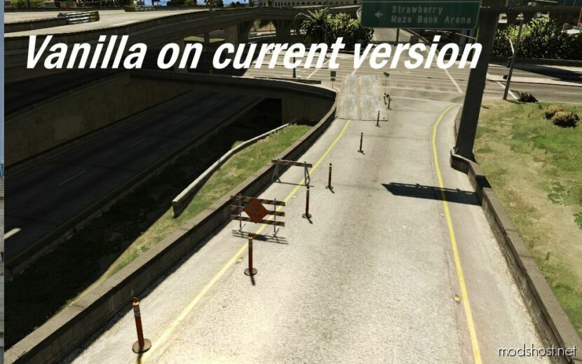 GTA 5 Map Mod: LA Puerta Freeway Section-1 Improved (Featured)