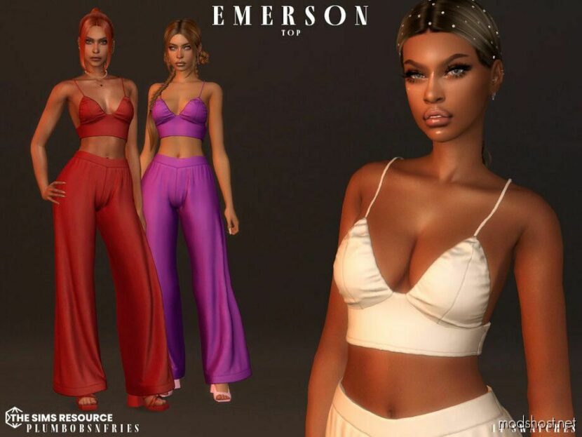 Sims 4 Everyday Clothes Mod: Emerson SET (Featured)