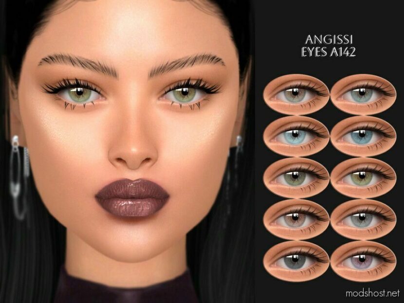 Sims 4 Mod: Eyes A142 (Featured)