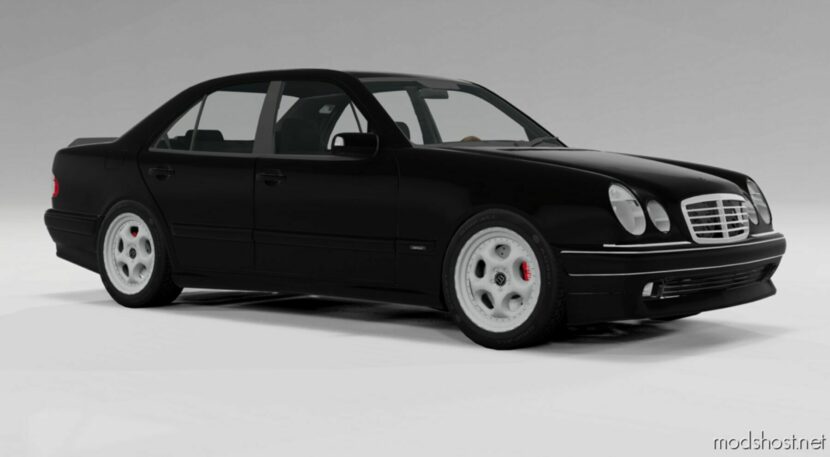 BeamNG Mercedes-Benz Car Mod: W210 Restyling (Featured)