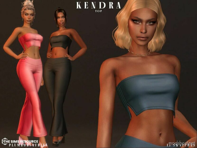 Sims 4 Everyday Clothes Mod: Kendra SET (Featured)