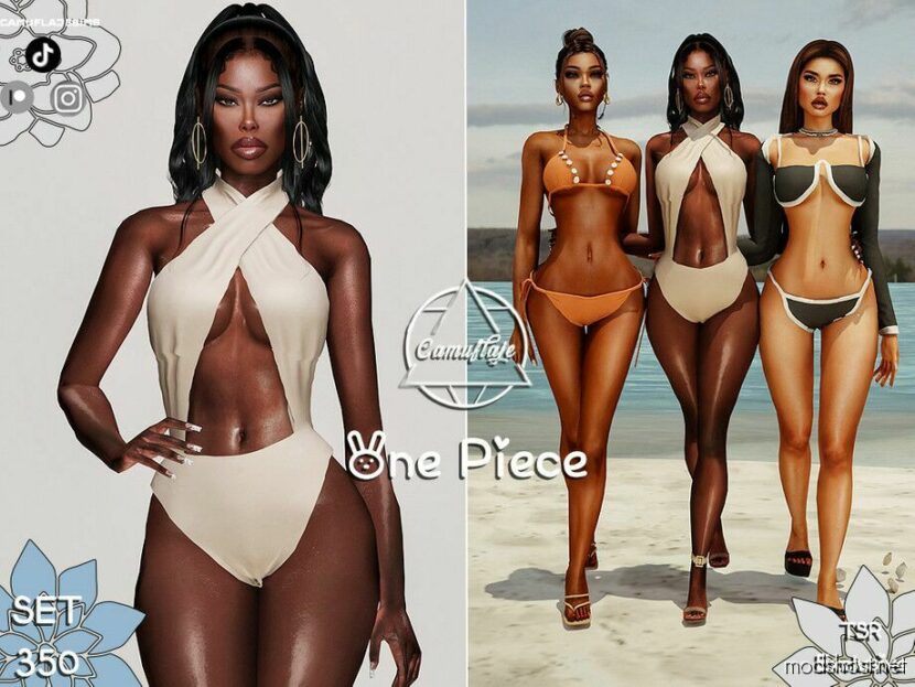 Sims 4 Swimwear Clothes Mod: Bikini Line Collection 2023 (Featured)