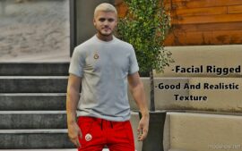 GTA 5 Player Mod: Mauro İcardi Add-On PED (Image #2)