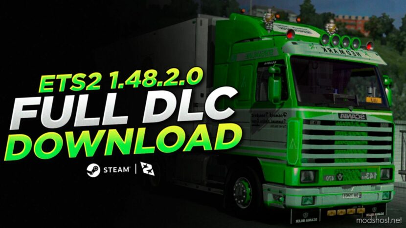 ETS2 Mod: ETS2 1.48.2.0 ALL DLC 1.48 (Featured)