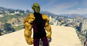 GTA 5 Player Mod: Super Skrull Deluxe V2.0 Addon PED (Image #2)