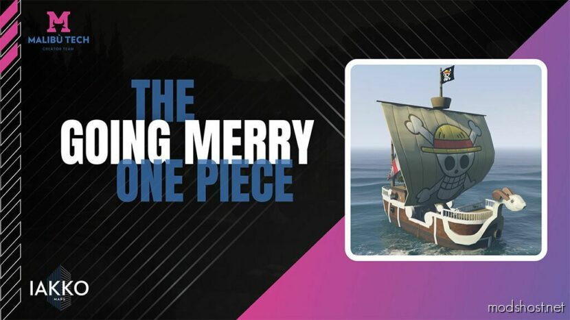 GTA 5 Map Mod: Going Merry – ONE Piece (Featured)