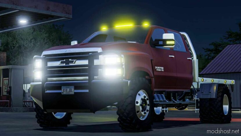 FS22 Chevrolet Car Mod: Silverado V1.2 (Featured)