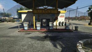 GTA 5 Map Mod: MLO Sandy’S GAS Station Add-On / Fivem (Image #2)