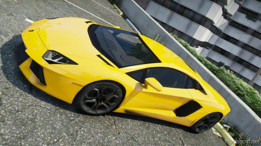 GTA 5 Lamborghini Vehicle Mod: Aventador LP700-4 (Featured)