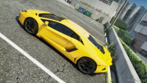 GTA 5 Lamborghini Vehicle Mod: Aventador LP700-4 (Image #2)