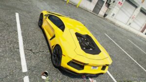 GTA 5 Lamborghini Vehicle Mod: Aventador LP700-4 (Image #3)