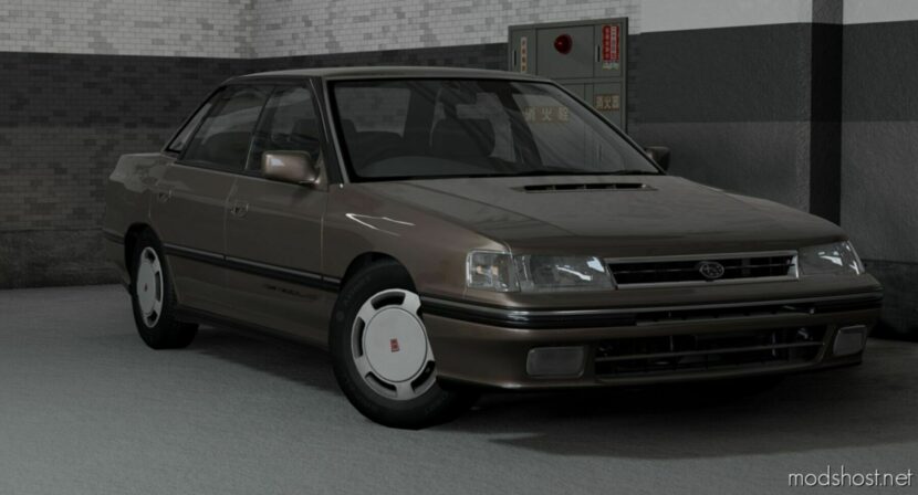 BeamNG Subaru Car Mod: Legacy 1990 Free Release Alpha 0.29 (Featured)