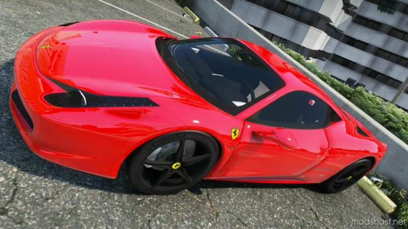 GTA 5 Ferrari Vehicle Mod: 458 Italia (Featured)