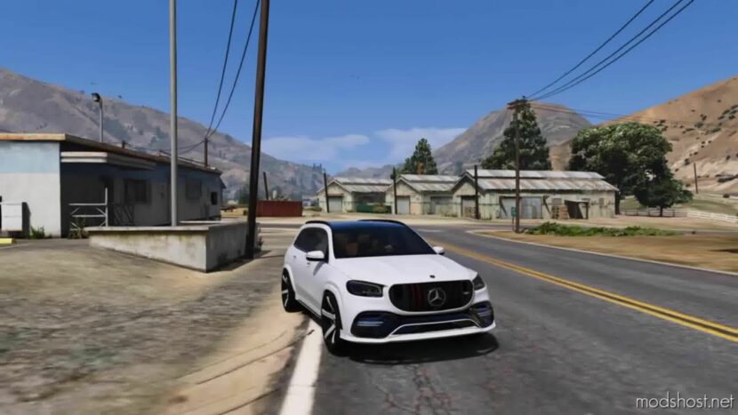 GTA 5 Mercedes-Benz Vehicle Mod: GLS 63 Brabus 2021 (Featured)