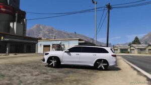 GTA 5 Mercedes-Benz Vehicle Mod: GLS 63 Brabus 2021 (Image #3)