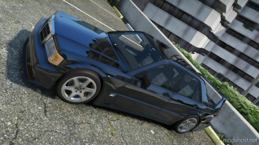 GTA 5 Mercedes-Benz Vehicle Mod: 190E 2.5-16 Evolution II (Featured)