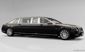 BeamNG Mercedes-Benz Car Mod: Mercedes Benz Maybach Pullman 1.3 Actually Fixed 0.29 (Featured)