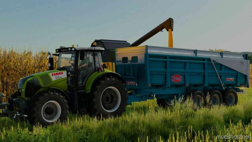 FS22 Trailer Mod: Maupu OLD Generation Blue Pack Beta (Featured)