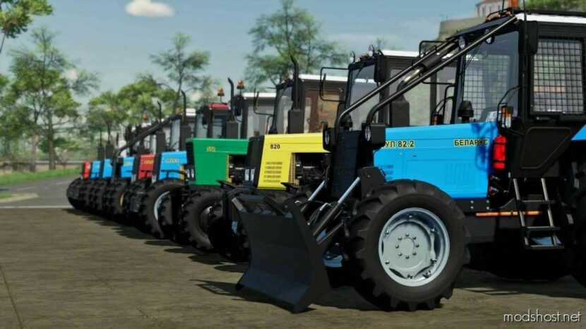 FS22 MTZ Tractor Mod: Belarus 800-1000 Series Pack (Featured)