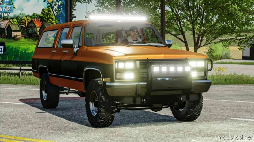 FS22 Car Mod: GMC Suburban V1.2 (Featured)