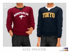 Sims 4 Everyday Clothes Mod: Kyle Sweater (Featured)