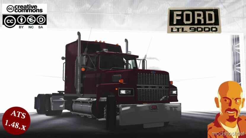 ATS Ford Truck Mod: LTL 9000 1.48 (Featured)