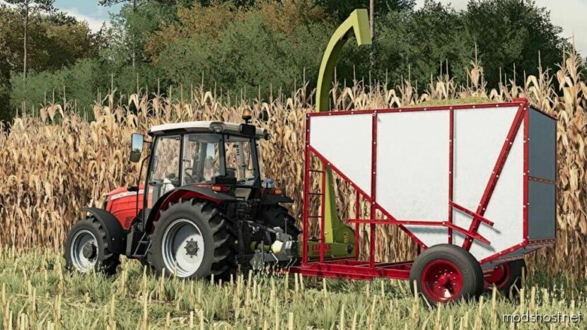 FS22 Mod: Autodrop Silage Trailer (Featured)