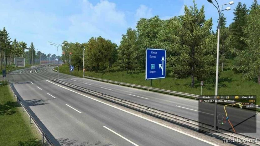 ETS2 Map Mod: Kazan And Kirov Road Connection V0.1 (Featured)