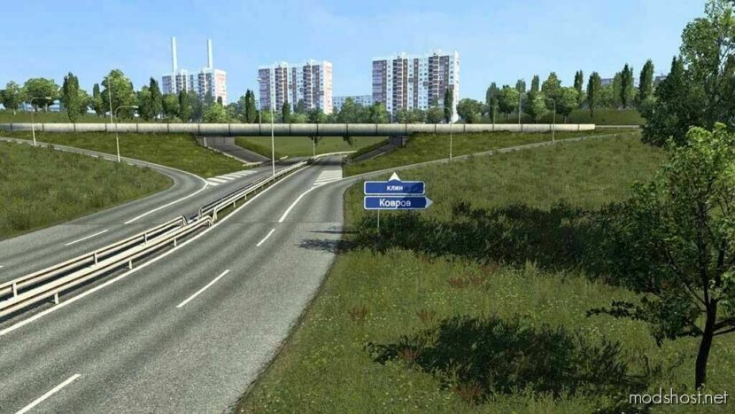 ETS2 Map Mod: Moscow And Kovrov Road Connection V0.1 (Featured)