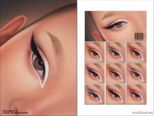 Sims 4 Eyeliner Makeup Mod: N259 (Featured)