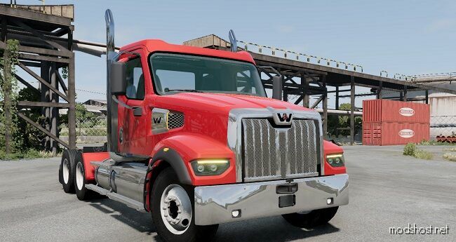 BeamNG Truck Mod: Western Star 49X 2021 (Featured)