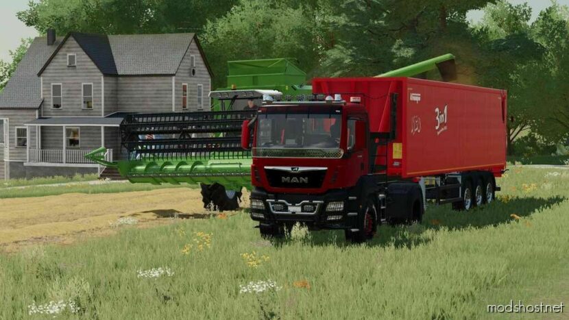 FS22 MAN Truck Mod: TGS Pack (Featured)