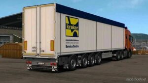 ETS2 Mod: Kraker Walkingfloor Trailer V2.3 1.48 (Image #2)