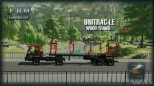 FS22 Mod: Unitrac Woodtrans LE (Image #6)